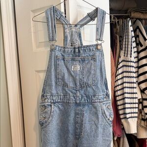 Levi's Light Blue Denim Overalls